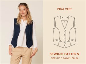 Wardrobe By Me snitmønster - Pika Vest